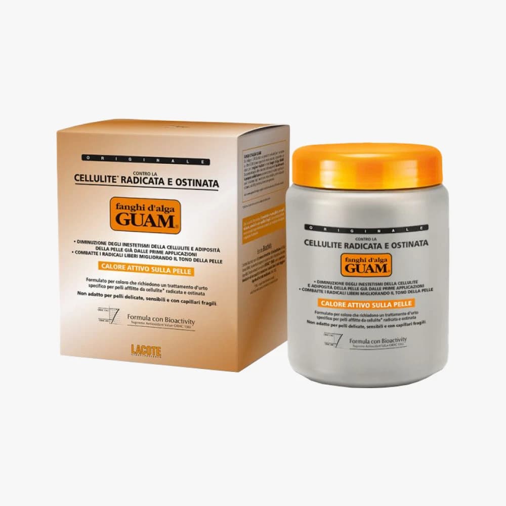 Bahenní zábal Guam proti těžké celulitidě