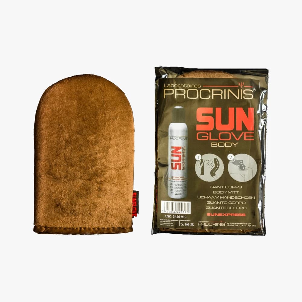 Rukavice k samoopalovacímu spreji