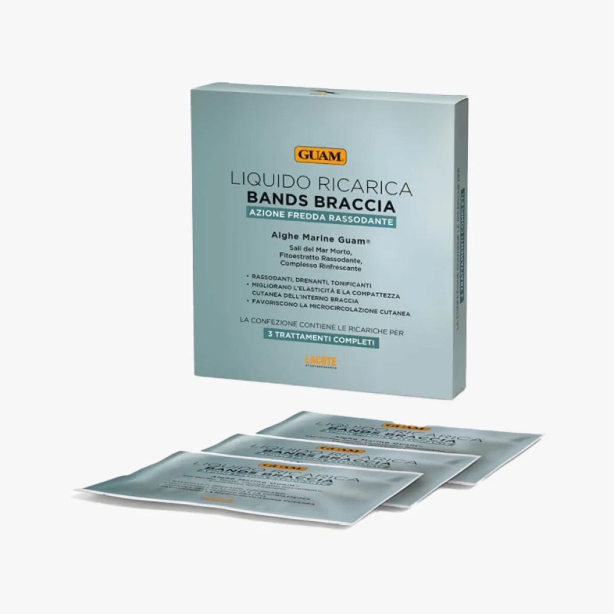 3 balení náhradní náplně pro Obvazy na paže GUAM