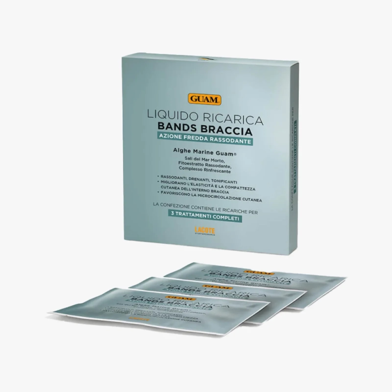 3 balení náhradní náplně pro Obvazy na paže GUAM