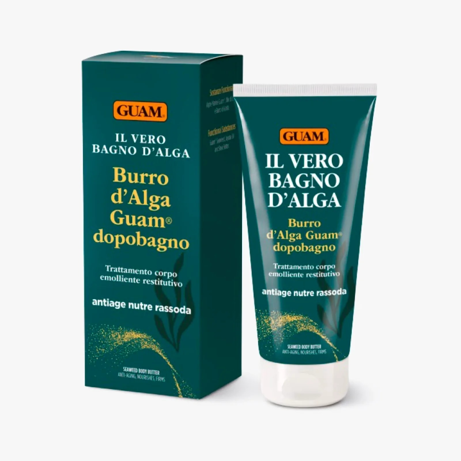 Zpevňující tělové máslo z řas po koupeli antiage