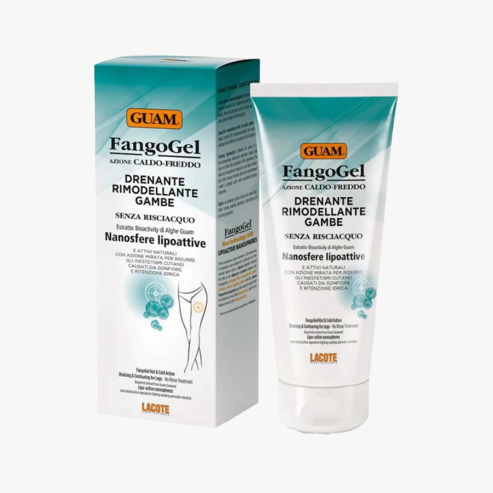 Hřejivý-chladivý gel Guam s drenážním efektem