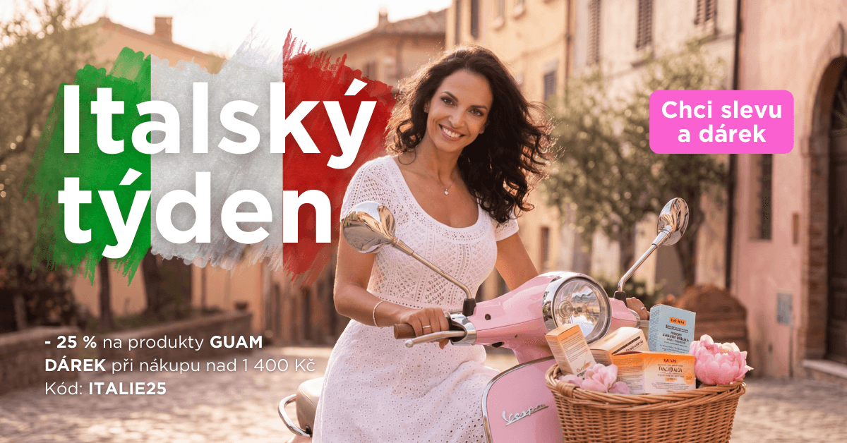 Italský týden – 25 % sleva na produkty GUAM, kód ITALIE25