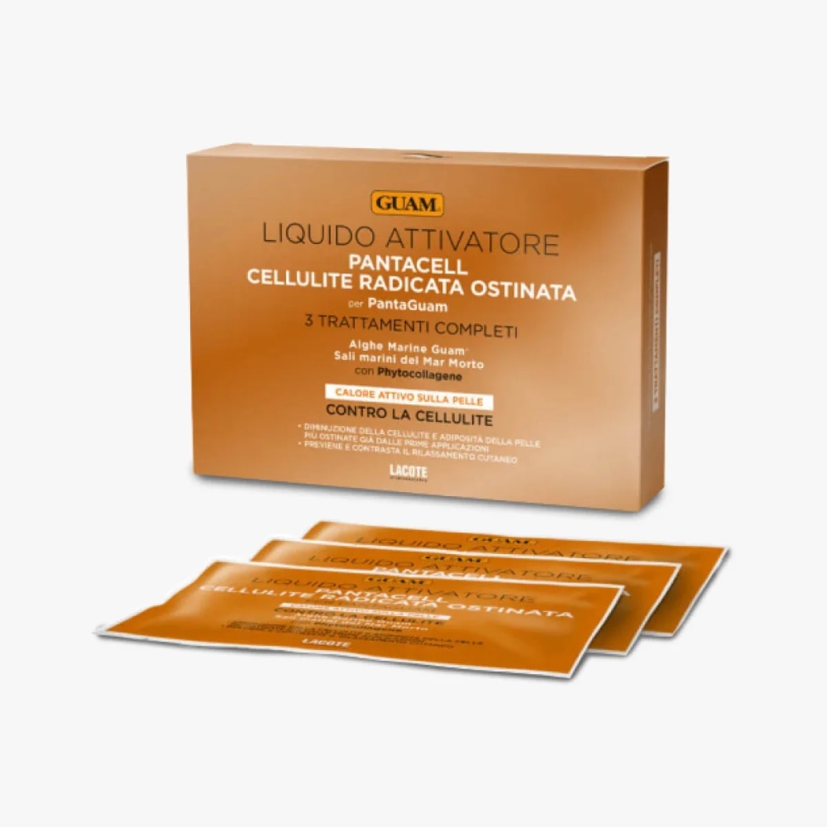 3 balení náhradní náplně pro legíny PantaCell na těžkou celulitidu