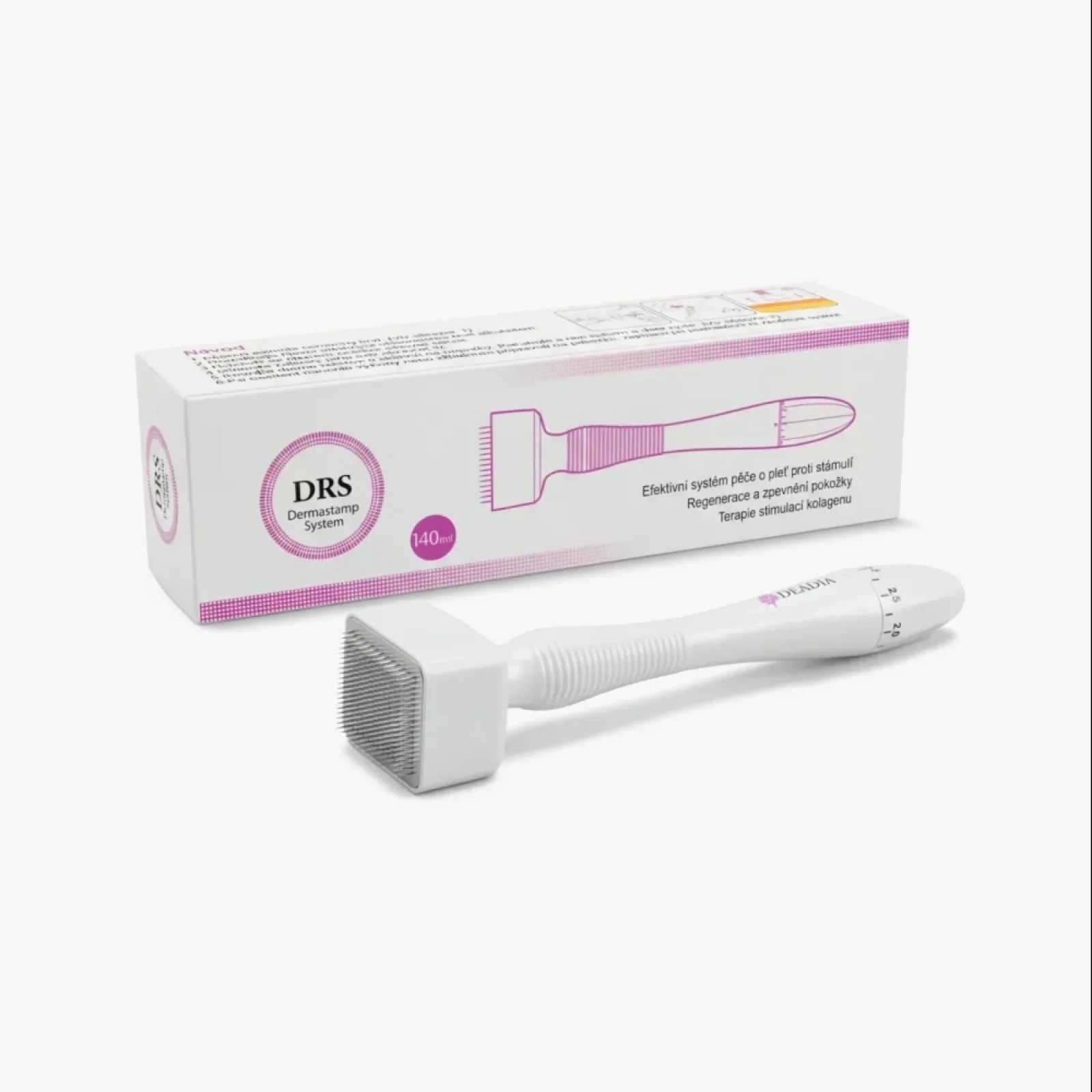 DERMA STAMP s nastavitelnou délkou jehel