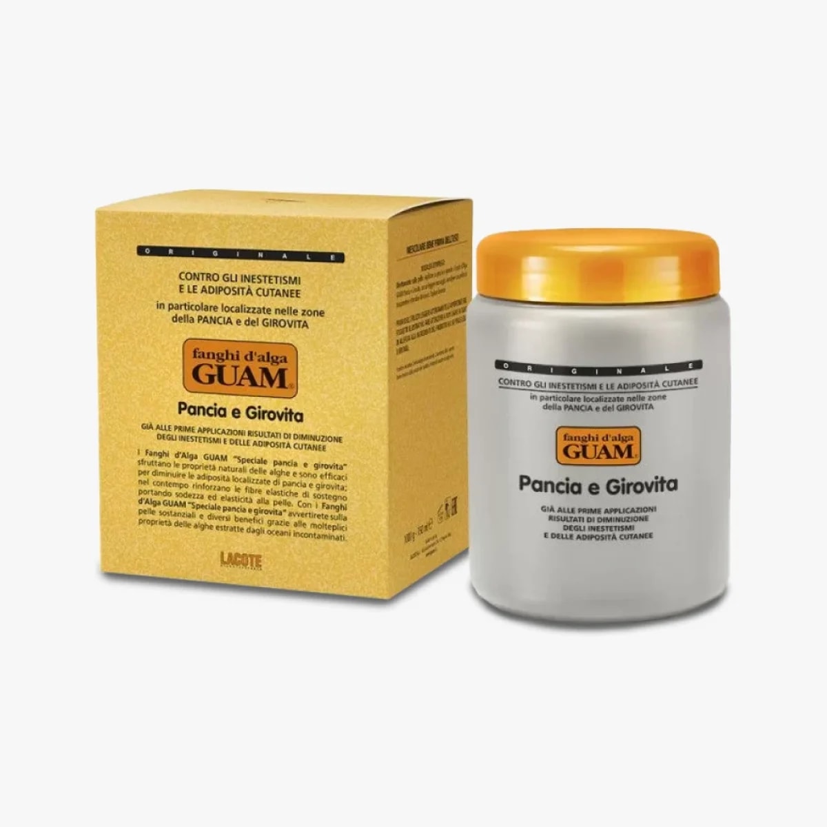 Bahenní zábal Guam na břicho a pas - citlivá pokožka