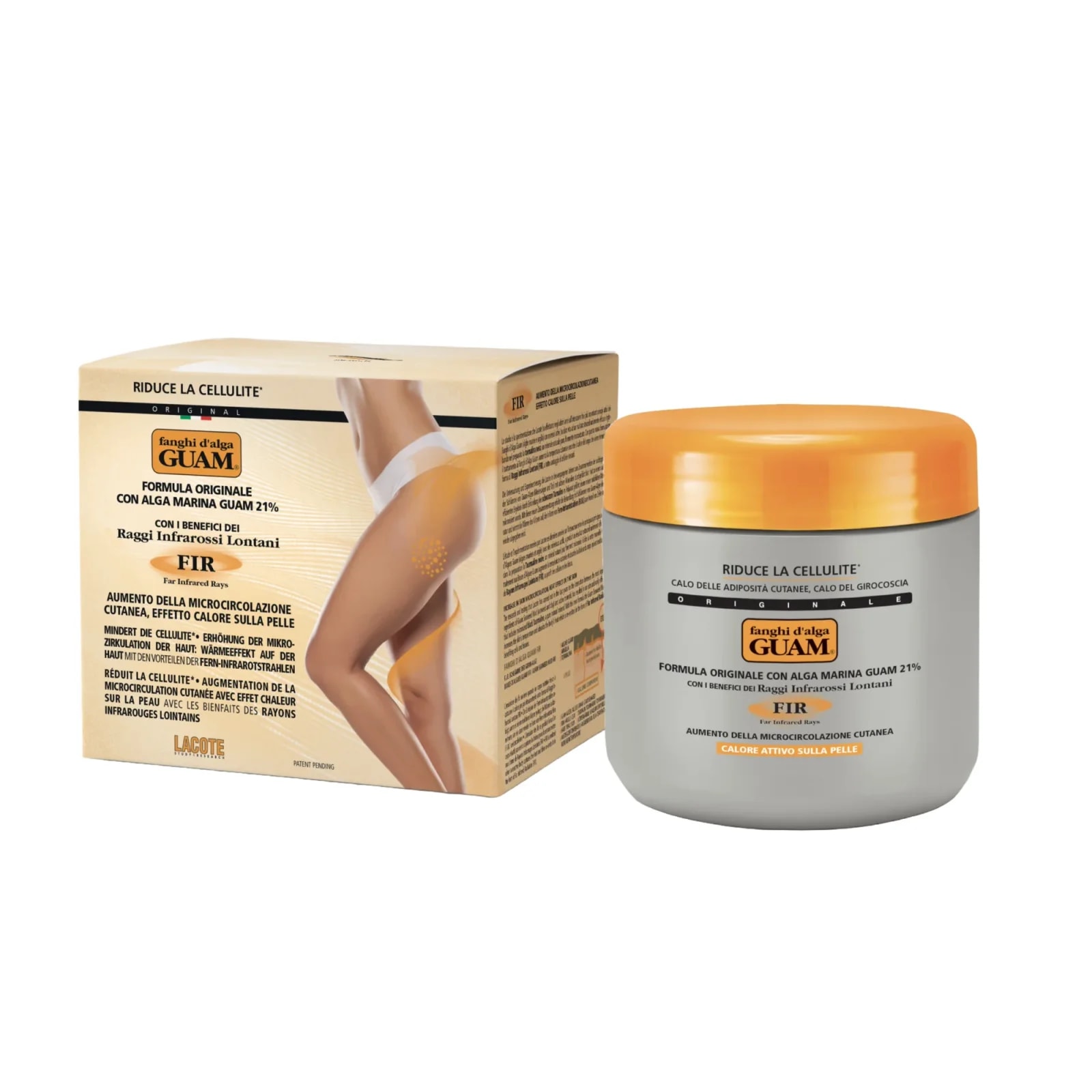 Bahenní zábal na střední celulitidu