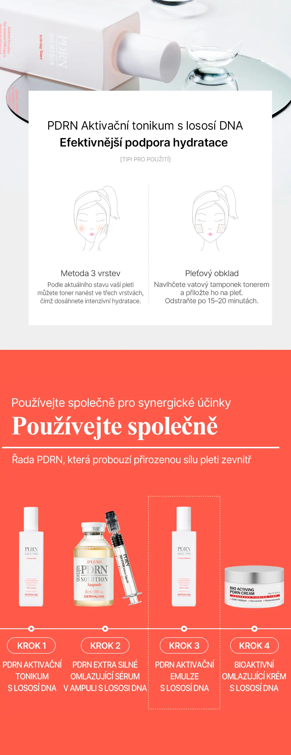 PDRN Aktivační tonikum s lososí DNA – tipy pro použití
