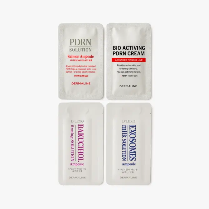 Sada vzorků s lososí dna