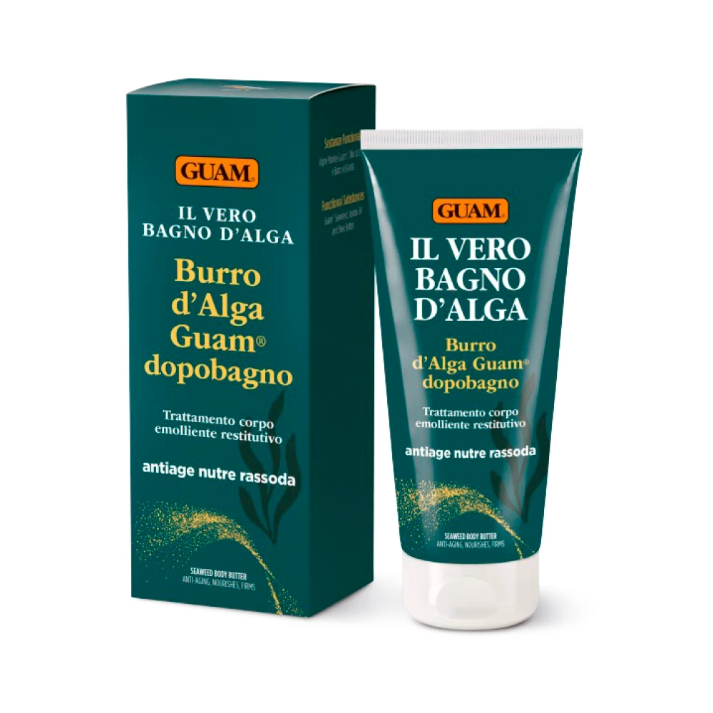 Zpevňující tělové máslo z řas po koupeli antiage