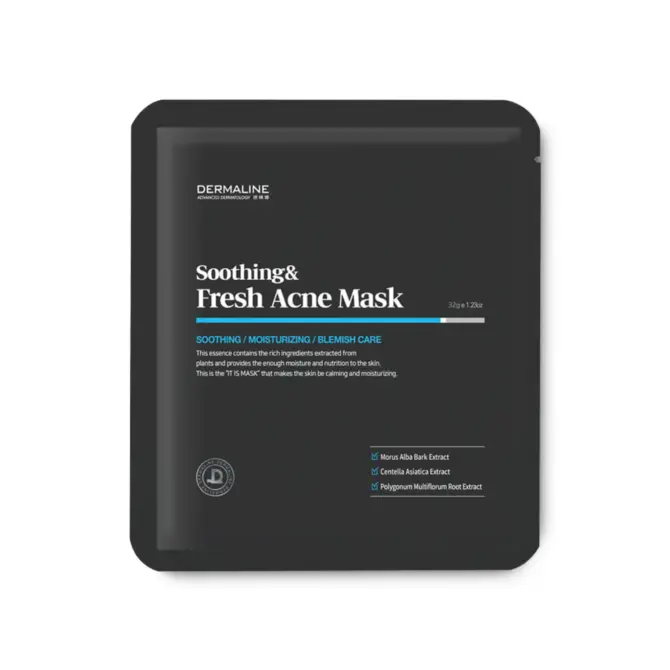 Zklidňující a osvěžující maska proti akné